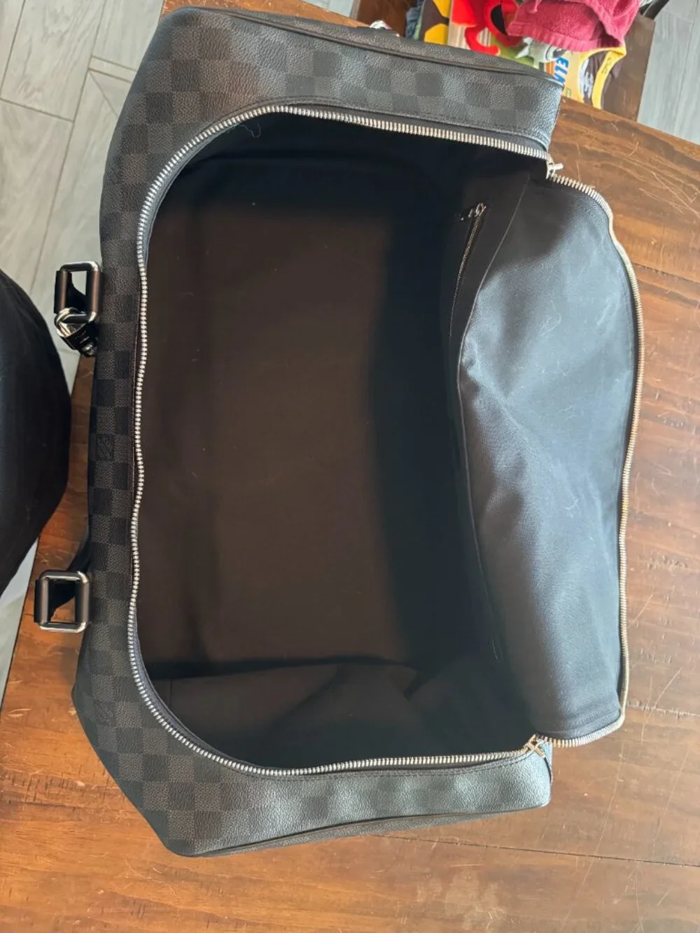 Louis Vuitton Roadster 50 Damier Graphite Weekender Travel Bag